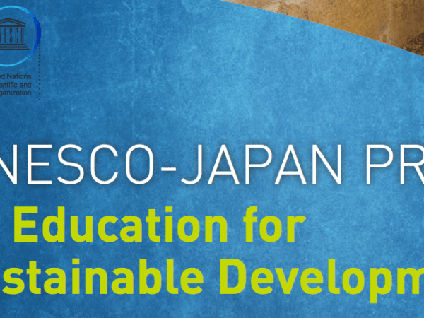 Prix UNESCO-Japon d’Éducation en vue du développement durable 2021: Appel à candidatures&nbsp;ouvert